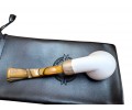 Block Meerschaum 925k Silvery Apple Pipe
