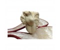 Block Meerschaum women motifed pipe