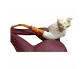 Block Meerschaum women motifed pipe Block Meerschaum women motifed pipe