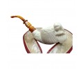 Block Meerschaum Jumping Fish pipe