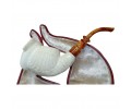 Block Meerschaum Jumping Fish pipe