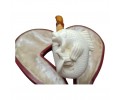 Block Meerschaum Jumping Fish pipe