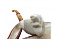 Block Meerschaum Jumping Fish pipe