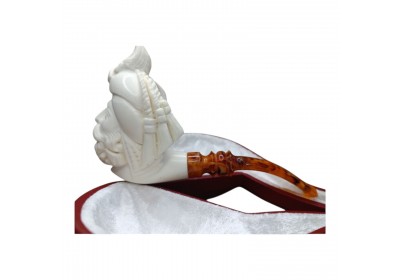 Block Meerschaum sultan pipe