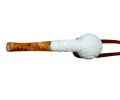 Block Meerschaum Celtic Weave Pipe Block Meerschaum Celtic Weave Pipe