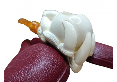 Block Meerschaum Guardian Serpent Pipe