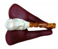 Block Meerschaum Guardian Serpent Pipe Block Meerschaum Guardian Serpent Pipe