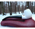 Block Meerschaum Orbital Dot Pipe Block Meerschaum Orbital Dot Pipe