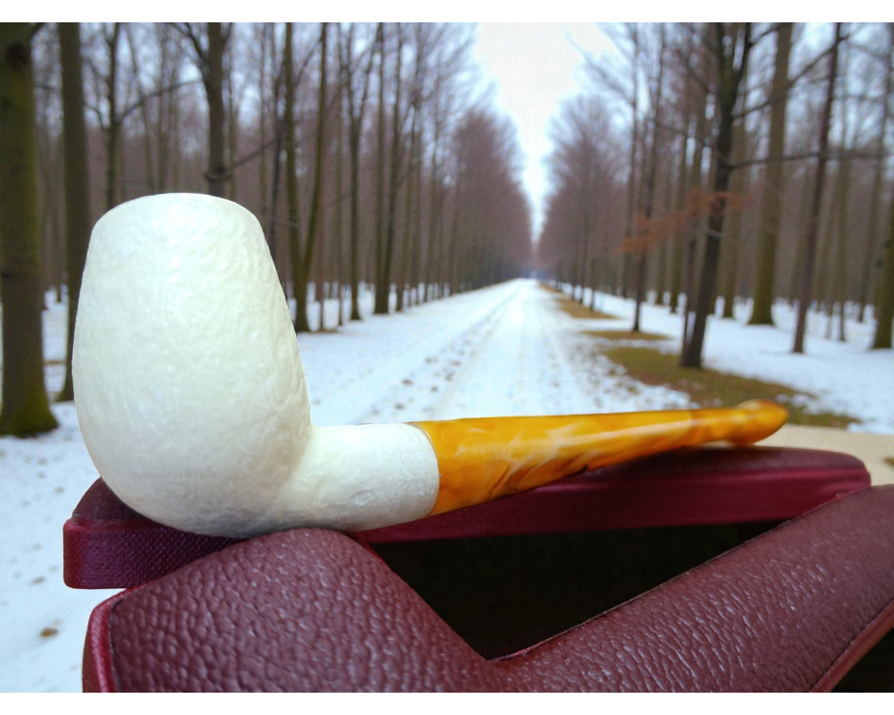 Block Meerschaum Rustic Breeze Pipe Block Meerschaum Rustic Breeze Pipe