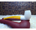 Block Meerschaum Floral Harmony Pipe