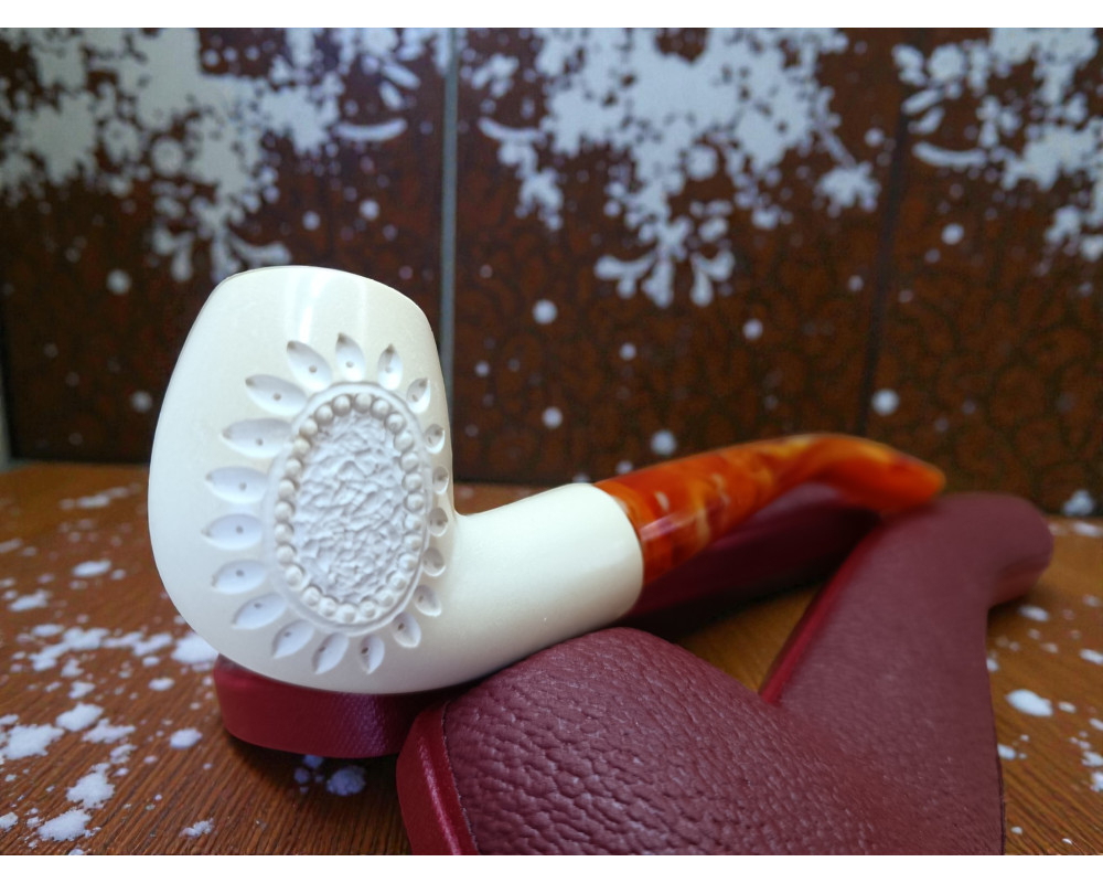 Block Meerschaum SunFlare Pipe Block Meerschaum SunFlare Pipe