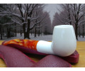 Block Meerschaum Sunset Curve Pipe