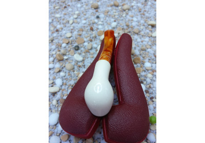 Block Meerschaum Sunset Curve Pipe