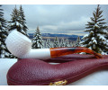 Block Meerschaum Amber Galaxy Pipe
