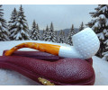 Block Meerschaum Honey Sphere Pipe