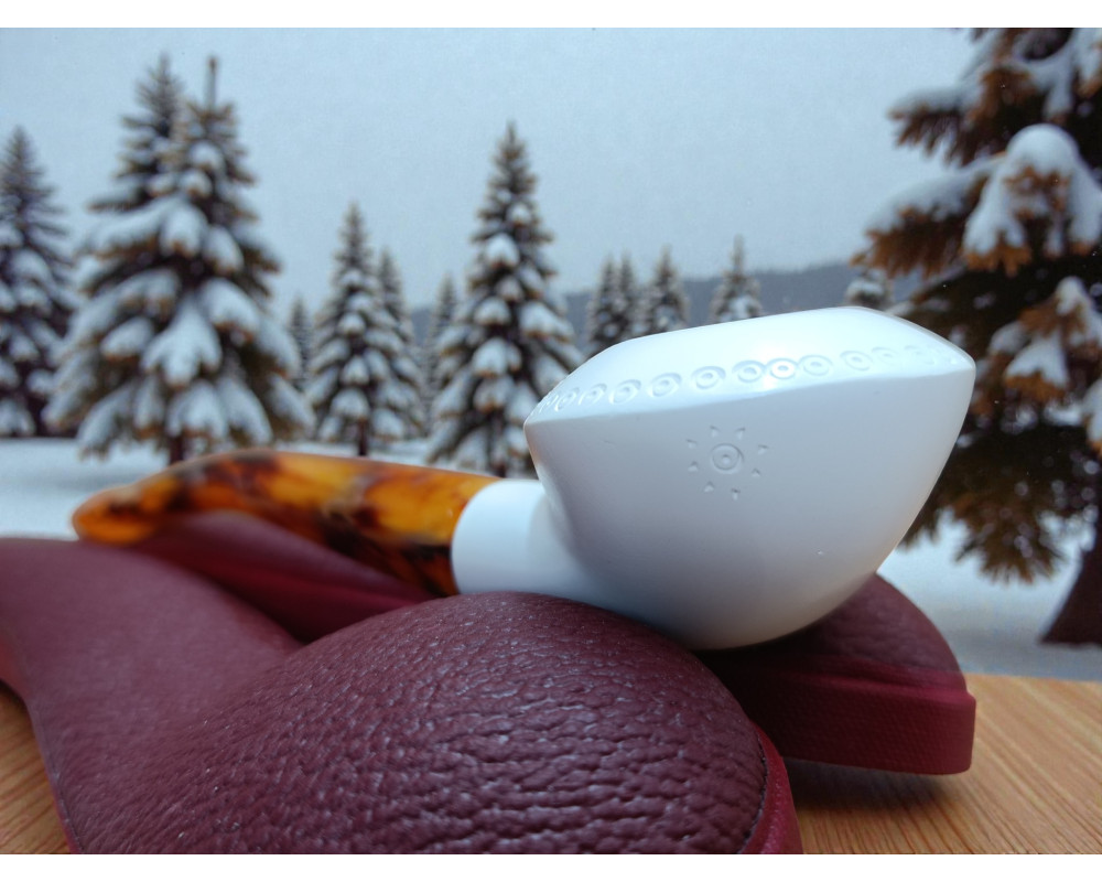 Block Meerschaum Solar Edge Pipe