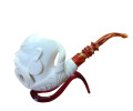 Block Meerschaum The Wise Emperor Blossom Pipe Block Meerschaum The Wise Emperor Blossom Pipe