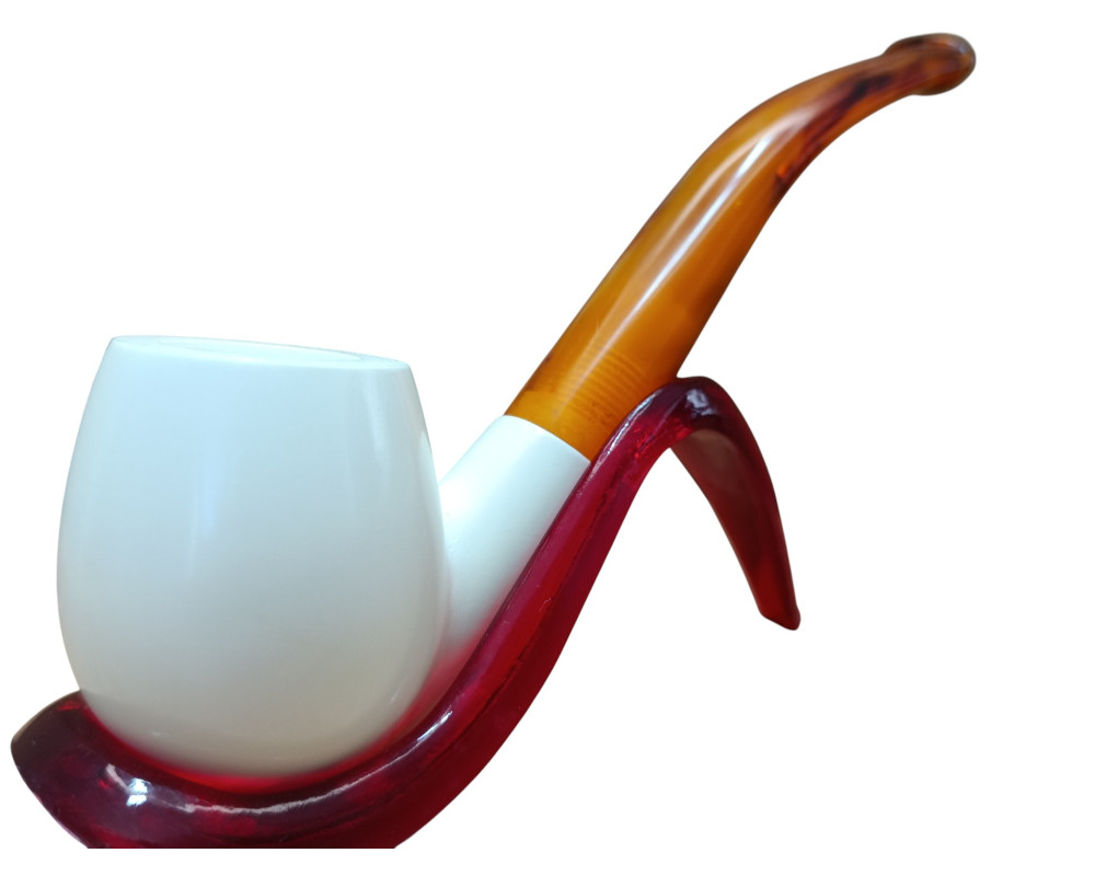 Block Meerschaum Imperial Ivory Pipe
