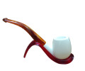 Block Meerschaum Imperial Ivory Pipe