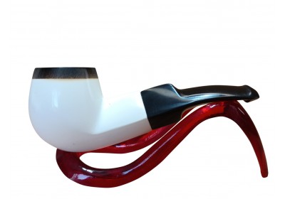 Block Meerschaum Dark Halo Pipe