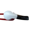 Block Meerschaum Frosted Halo Pipe