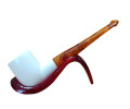 Block Meerschaum Krem Siluet Pipe