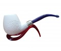 Block Meerschaum Winter Flame Pipe Block Meerschaum Winter Flame Pipe