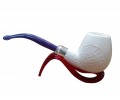 Block Meerschaum Winter Flame Pipe Block Meerschaum Winter Flame Pipe