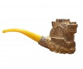 Block Meerschaum Dungeon Bowl Pipe