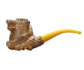 Block Meerschaum Dungeon Bowl Pipe