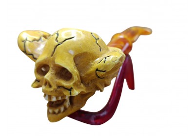 Block Meerschaum Winged Reaper Pipe