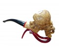 Block Meerschaum Captain of the Abyss Pipe Block Meerschaum Captain of the Abyss Pipe