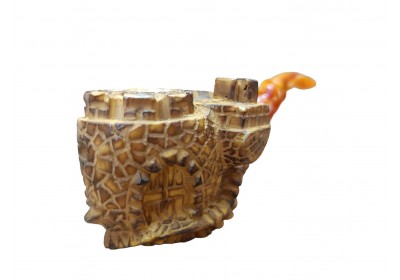 Block Meerschaum Dragonhold Pipe