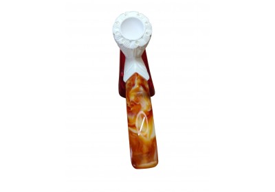 Block Meerschaum Imperial Carving King Pipe