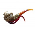 Red Gem Floral Meerschaum Pipe Red Gem Floral Meerschaum Pipe