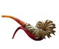 Red Gem Floral Meerschaum Pipe Red Gem Floral Meerschaum Pipe