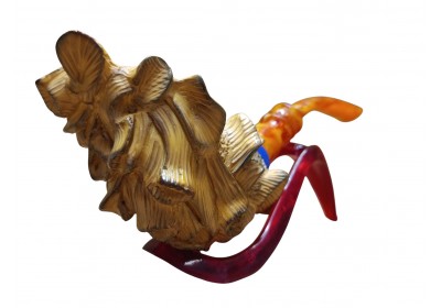 block meerschaum Forest Whispers pipe