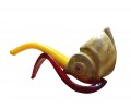 block meerschaum Honey Spiral pipe
