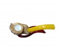 block meerschaum Honey Spiral pipe