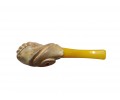 block meerschaum Honey Spiral pipe