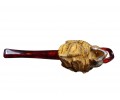 Block Meerschaum Warrior Spirit Pipe Block Meerschaum Warrior Spirit Pipe