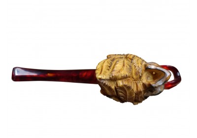 Block Meerschaum Warrior Spirit Pipe