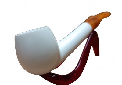 Block Meerschaum Arctic Billiard Pipe