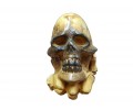 block meerschaum Ancient Skull pipe