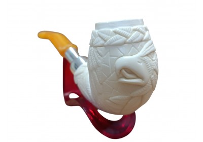 block meerschaum Royal Eagle Collection pipe