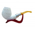 block meerschaum Royal Eagle Collection pipe