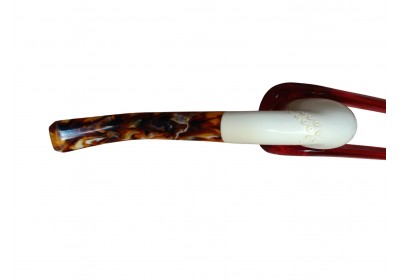 Block Meerschaum White Flow Signature Pipe