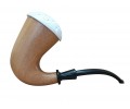 Block Meerschaum Natural Curve Pipe Block Meerschaum Natural Curve Pipe