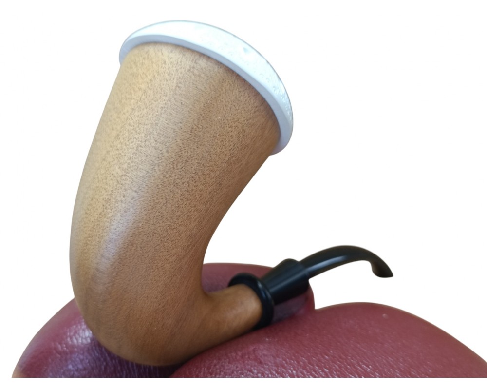 Block Meerschaum Natural Curve Pipe Block Meerschaum Natural Curve Pipe