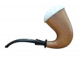 Block Meerschaum Natural Curve Pipe Block Meerschaum Natural Curve Pipe
